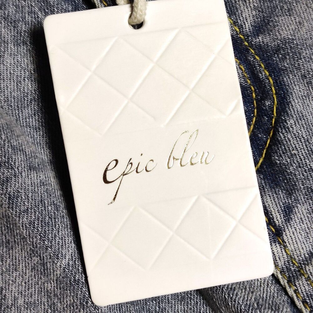 Epic Bleu Women’s Size 5 Baggy Convertible Cargo Jeans Light Wash Wide Leg NWT - Picture 5 of 9